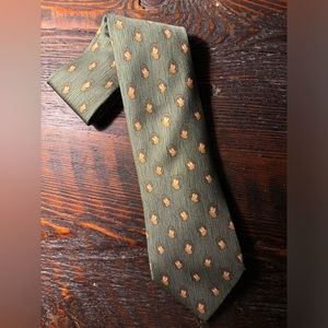 HERMES, 100% Silk Paris Rare Vintage Tie